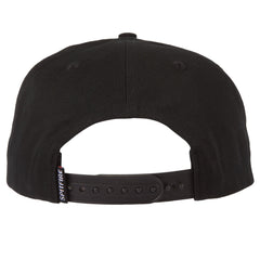 SF BIGHEAD STRUCTURED 5 PANEL BCAP BLK W/ RED