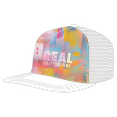 RL ACRYLICS TRUCKER BCAP WHT