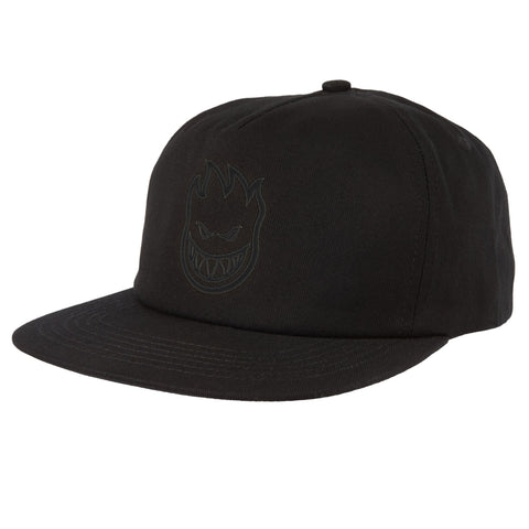 SF BIGHEAD STRUCTURED 5 PANEL BCAP BLK/BLK